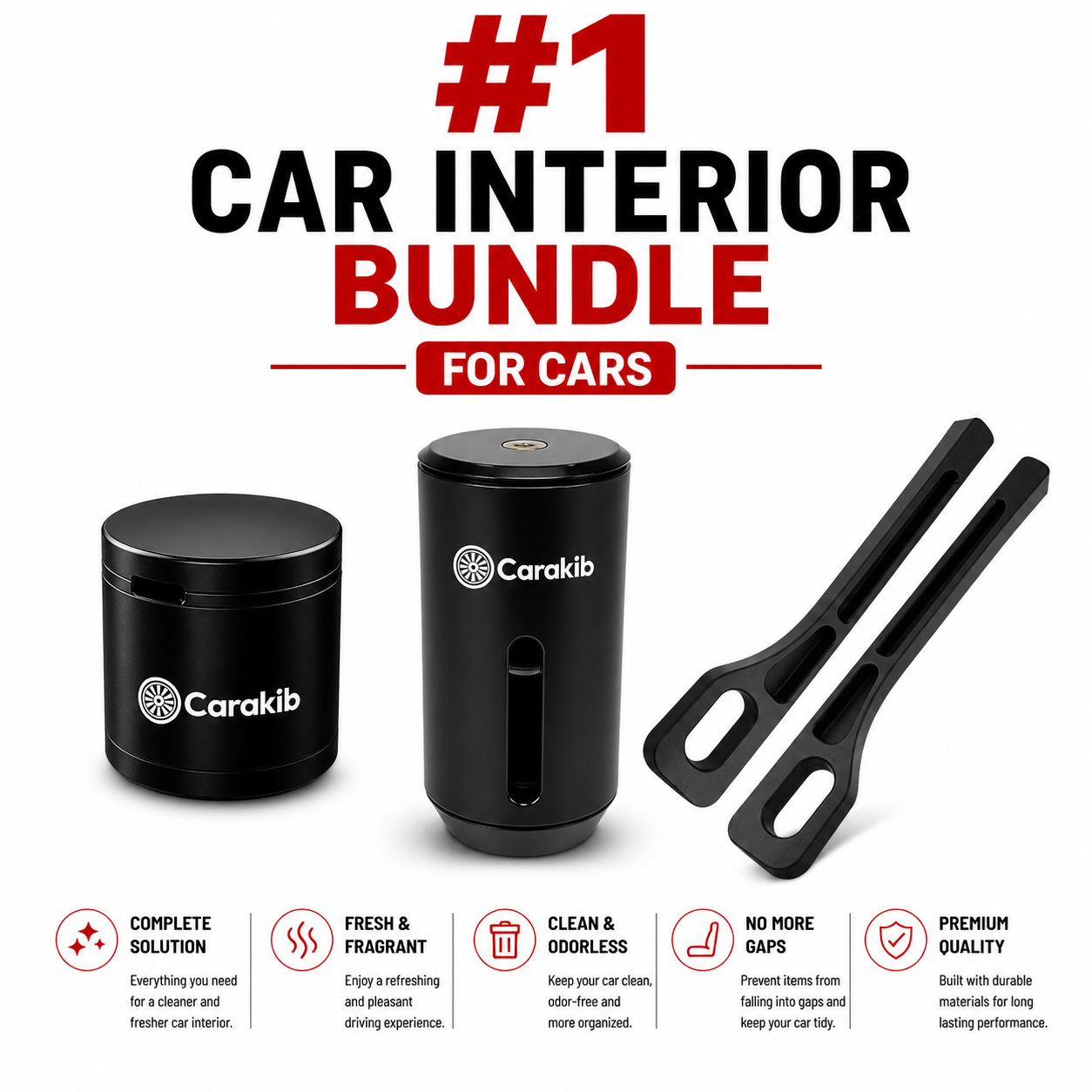 The Bundle (Carakib's Diffuser + 3 Scents and Carakib's Ashtray) - Save $10